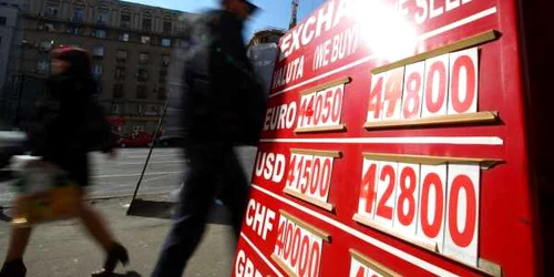 curs dolar euro leu franc elvetian