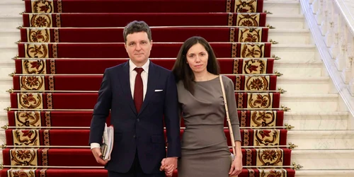 Nicușor Dan alături de soția lui FOTO Inquam / Octav Ganea