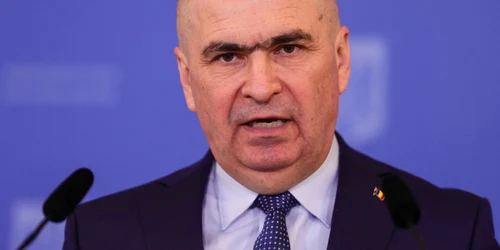 Conferință de presă organizată de președintele interimar Ilie Bolojan la Palatul Cotroceni, în București. FOTO Inquam Photos / Octav Ganea