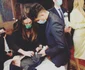 Uddi și Sara, la botezul primului bebeluș / Sursa: Instagram  