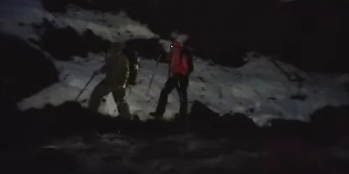 interventie in muntii maramuresului in conditii meteo extreme foto captura video jpg
