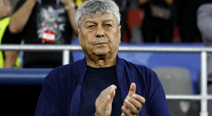 Mircea Lucescu, un om realizat. Foto EPA EFE