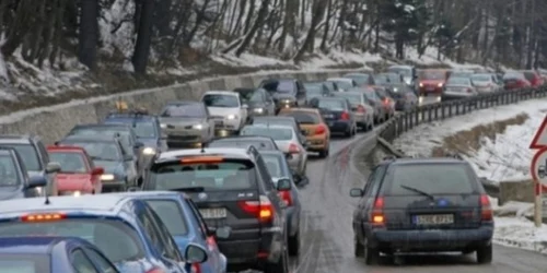 trafic valea prahovei foto facebook