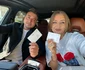 cuplul de artiști Valentin Sanfira și Codruța Filip au votat la unison