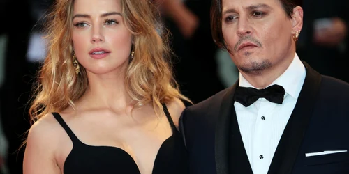 Johnny Depp cu Amber Heard foto shutterstock