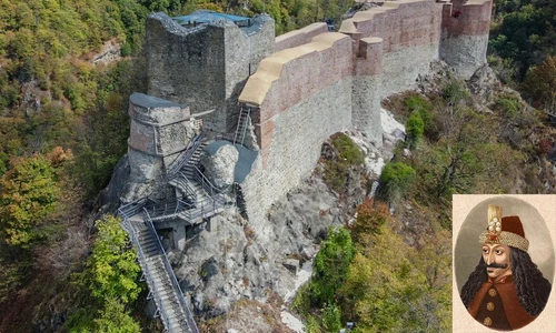 Cetatea Poienari (foto:  Consiliul Județean Argeș)
