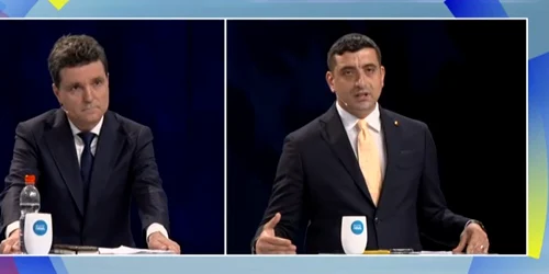 dezbatere euronews nicusor dan simion foto captura vid