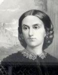 Elena Cuza, litografie din 1860, autor - Constantin I. Stăncescu, din patrimoniul Muzeului Municipiului București  (foto: Facebook / Muzeul Județean „Ștefan cel Mare” din Vaslui)