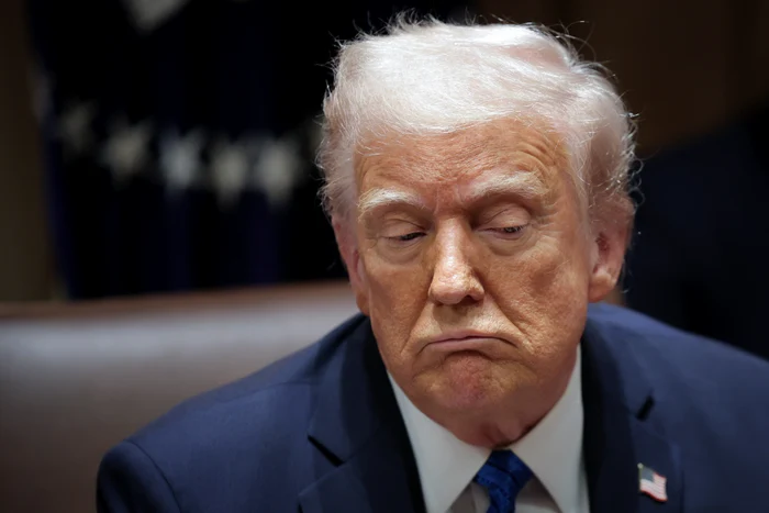 Donald Trump, criticat dur de democrați după atacul asupra Iranului FOTO: AFP