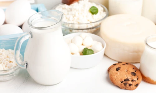 english morning breakfast with milk cookies jpg