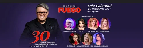  Fuego a intrat în focul pregătirilor concertului său aniversar și al turneului pe care îl organizează cu prilejul sărbătorilor de iarnă