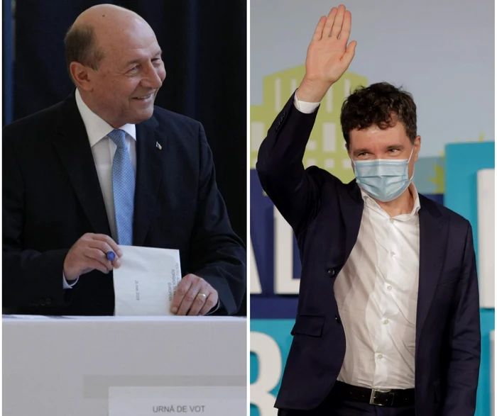 Traian Băsescu se află pe locul al treilea în sondaje, după Gabriela Firea și Nicușor Danfoto: Inquam Photos