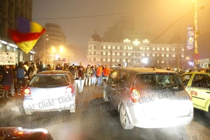 Proteste în Bucureşti