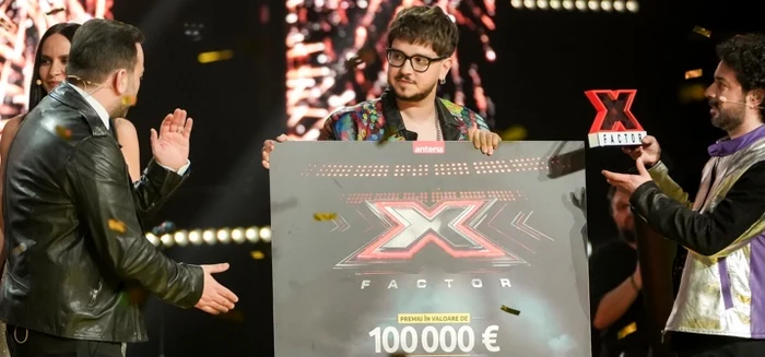 George Radu a câștigat X Factor 2025 foto: Antena 1