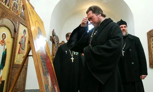 Preotul rus Mihail Vasiliev / Foto: TASS via Moscow Times