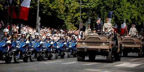 Parada de Ziua naţională a Franţei 2022. FOTO EPA-EFE