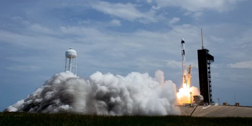 Lansare rachetă SpaceX Falcon 9 FOTO Profimedia