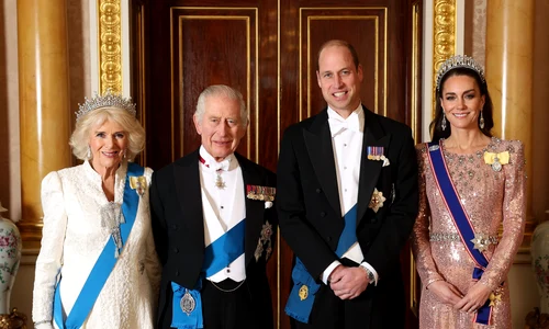 Kate, William, Charles și Camilla la recepția diplomatică, Profimedia jpg