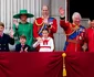 Regele Charles, Regina Camilla, Printesa Kate și Printul William la Trooping the Colours