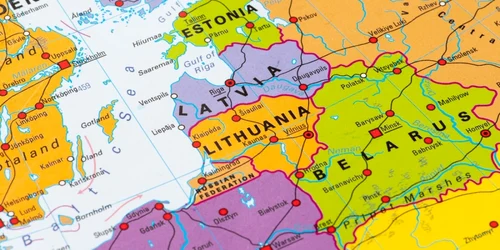 harta tarile baltice estonia lituania letonia bielorusia belarus foto shutterstock