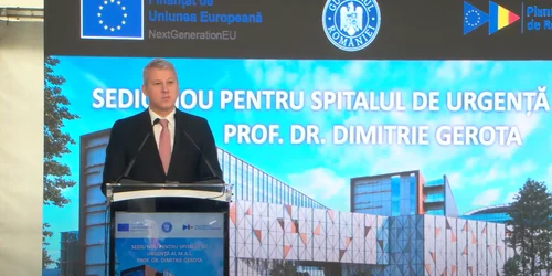 Predoiu au inceput lucrarile la noul spital MAI FOTO captura Youtube png