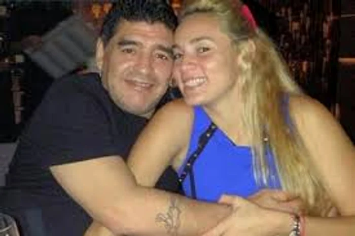 Maradona şi fosta sa iubită, Rocio Oliva